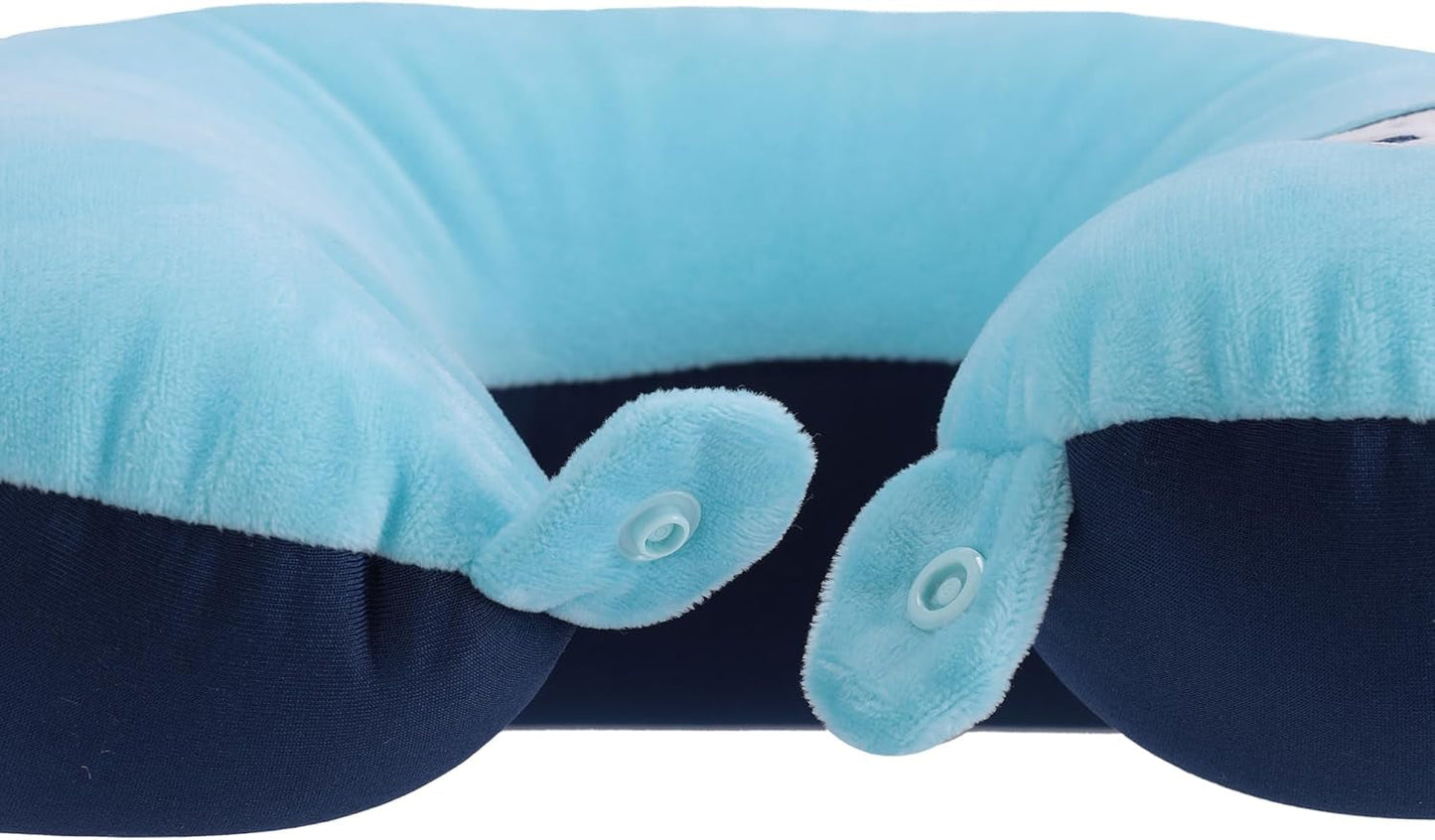 Only4Fan S.R.L. SS Lazio nackkudde, officiell produkt Resekuddar Naty Shop