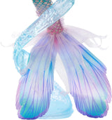 Mattel Disney Ariel The Little Mermaid - Deluxe sjöjungfrudocka med hårpärlor och dockställ för fantasifull lek och visning, för barn från 3 år och uppåt, HNF42