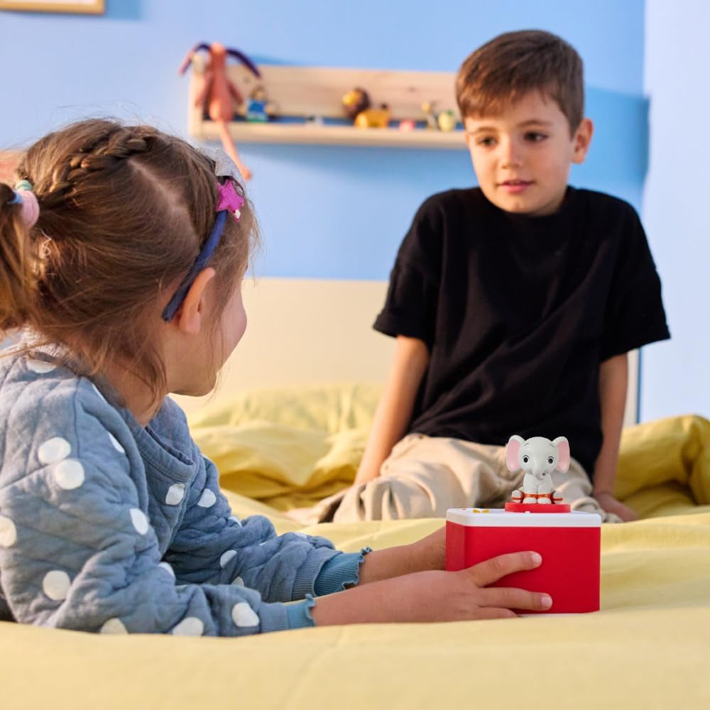 - Berättelser för flickor och pojkar, talare med elefantkaraktären, pedagogiskt spel, innehåll på spanska, lämplig från 0 års ålder Bebe Toys Naty Shop