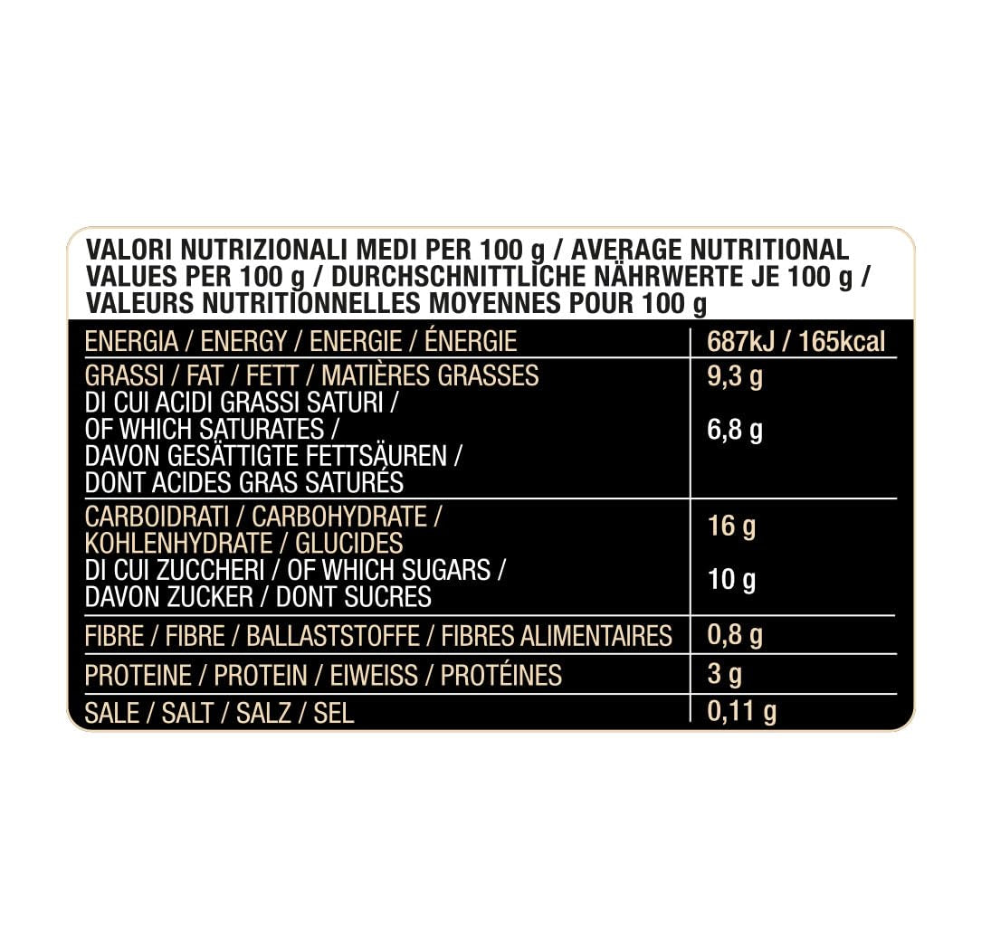 Caffè Borbone Baileys Kaffeecreme - Creme auf Milchbasis med lactosfreiem, löslichem Kaffee, med Baileys - laktos- och glutenfrei - 550-Gramm-Kartonpackung