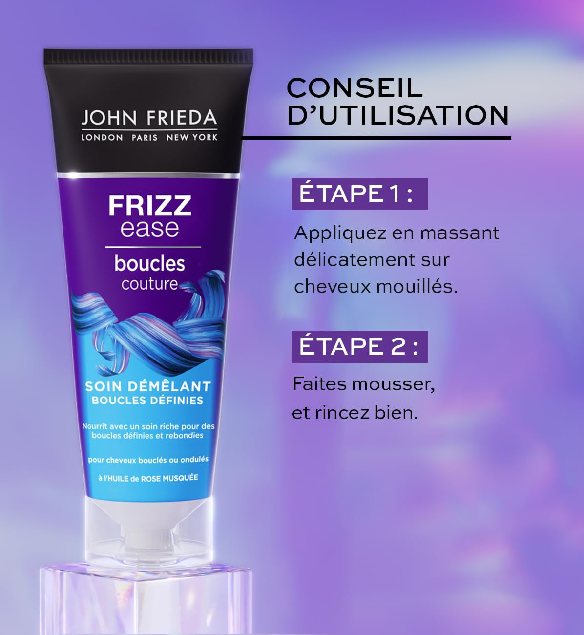 John Frieda Frizz Ease hårbalsam för att reda ut hår, 250 ml hårborttagningsprodukter Naty Shop