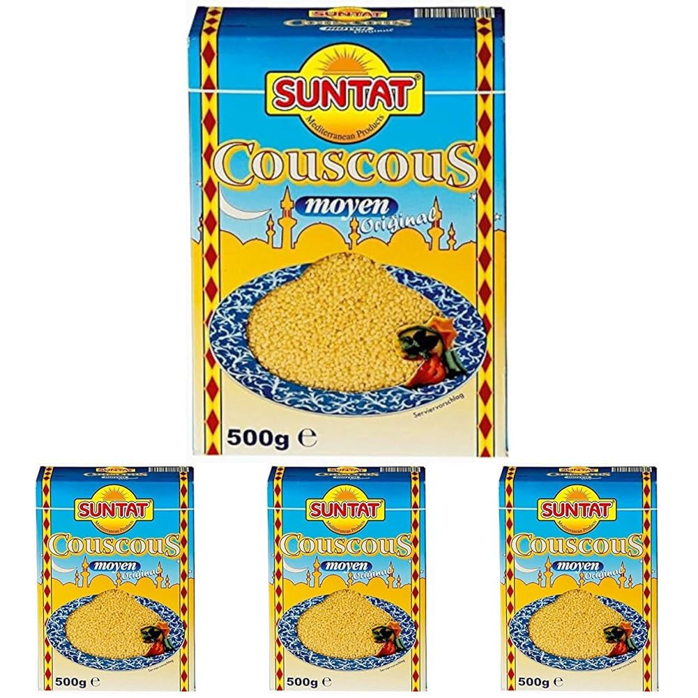 Couscous Moyen Original, 0,5 kg (förpackning med 4)