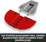 LEGO Star Wars: The Adventures of the Young Jedi Crimson Firehawk, startset för barn med byggbart rymdskepp, speedercykel och 3 figurer, present till pojkar och flickor 4 år gamla 75384 Byggset Besuche den LEGO-Store