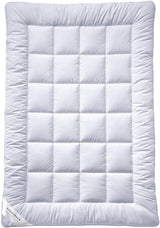Billerbeck S20 Superlight Quilt - Sommartäcke - 135 X 200 Cm - Lätt sommartäcke - AIRFILL® - Hålfiber, 100 % polyester, Vita täcken och täcken Naty Shop 155X220 Cm Varm (W)