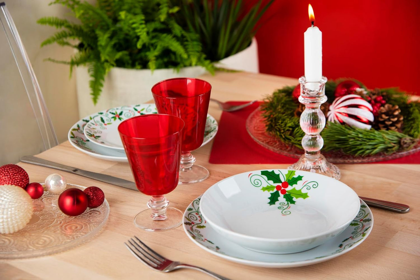 Excelsa SERV.TAV.18 PZ JULHOLLY Weiß