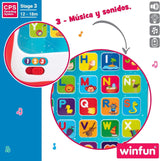 winfun ColorBaby 44256 Inlärningsbricka med ljus och ljud Babyleksaker Naty Shop