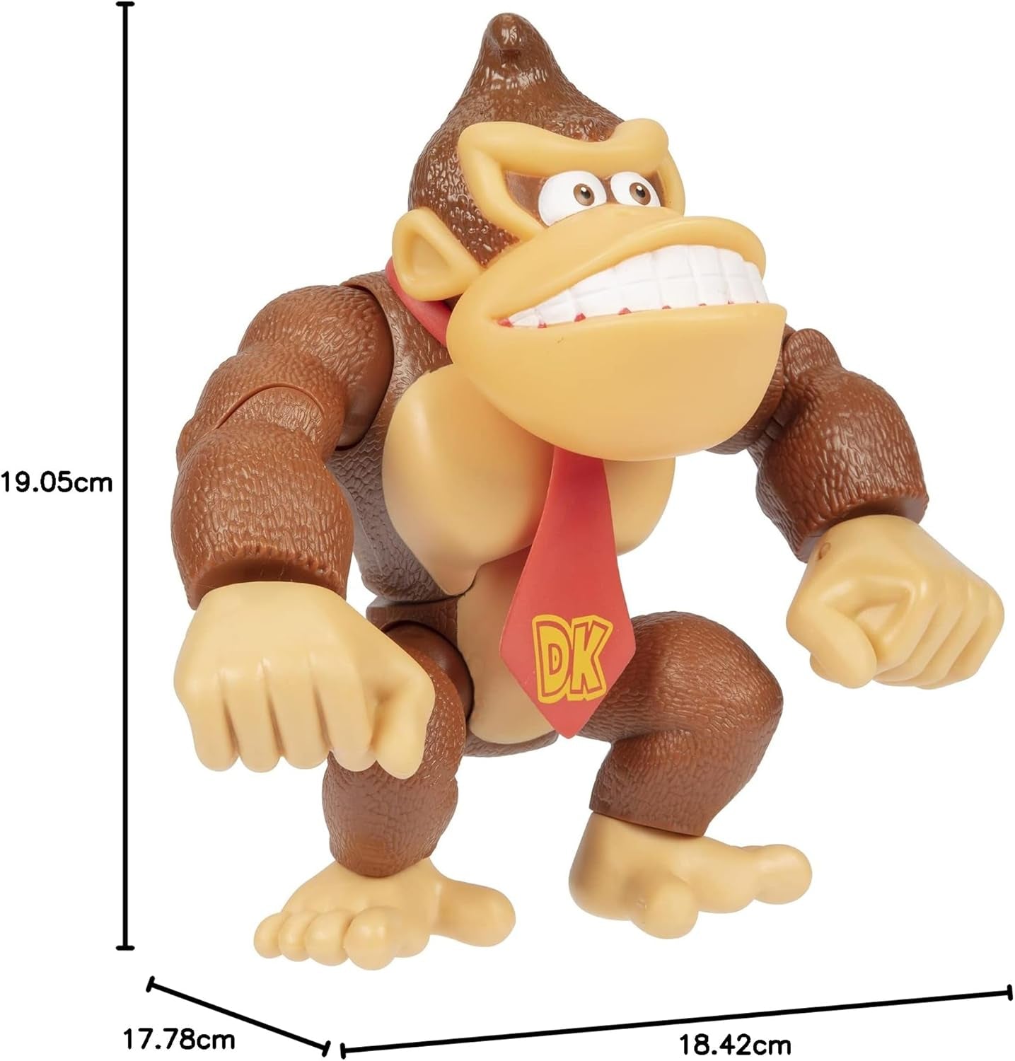 Nintendo SUPER MARIO 15Cm Movable Donkey Kong Figur Actionfigurer Naty Shop