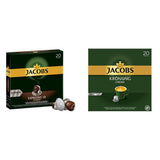 Kaffeekapseln Espresso Intenso, Intensität 10 av 12, 10 x 20 Getränke & Kaffeekapseln Krönung Crema, 200 Nespresso-kompatibla Kapseln, 10er Pack, 10 x 20 Getränke, 1040 g