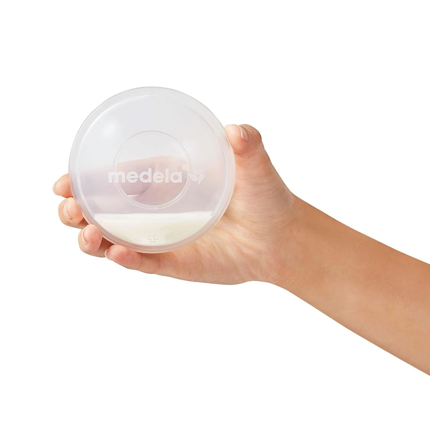 Medela Milk Collection Shells - BPA-, Tillverkad av mjuk, flexibel silikon, Inkluderar 2 st Tillbehör Mat och Amning Bebe Naty Shop