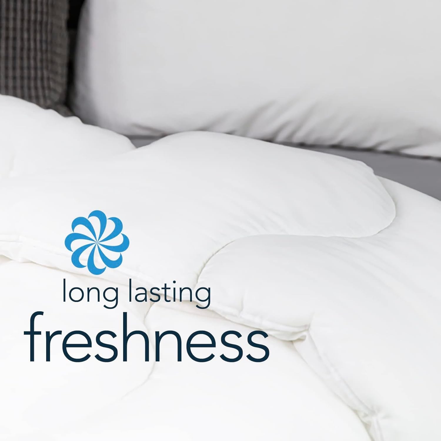 Allergitäcke Snuggledown Freshwash, 13,5 Tog Winter Warm, bomull, vit, enkelsäng Täcken och täcken Naty Shop