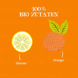CUPPER Ekologiskt fruktte "Orange & Lemon Infusion", 20 oblekta tepåsar, ekologiskt, rättvis handel