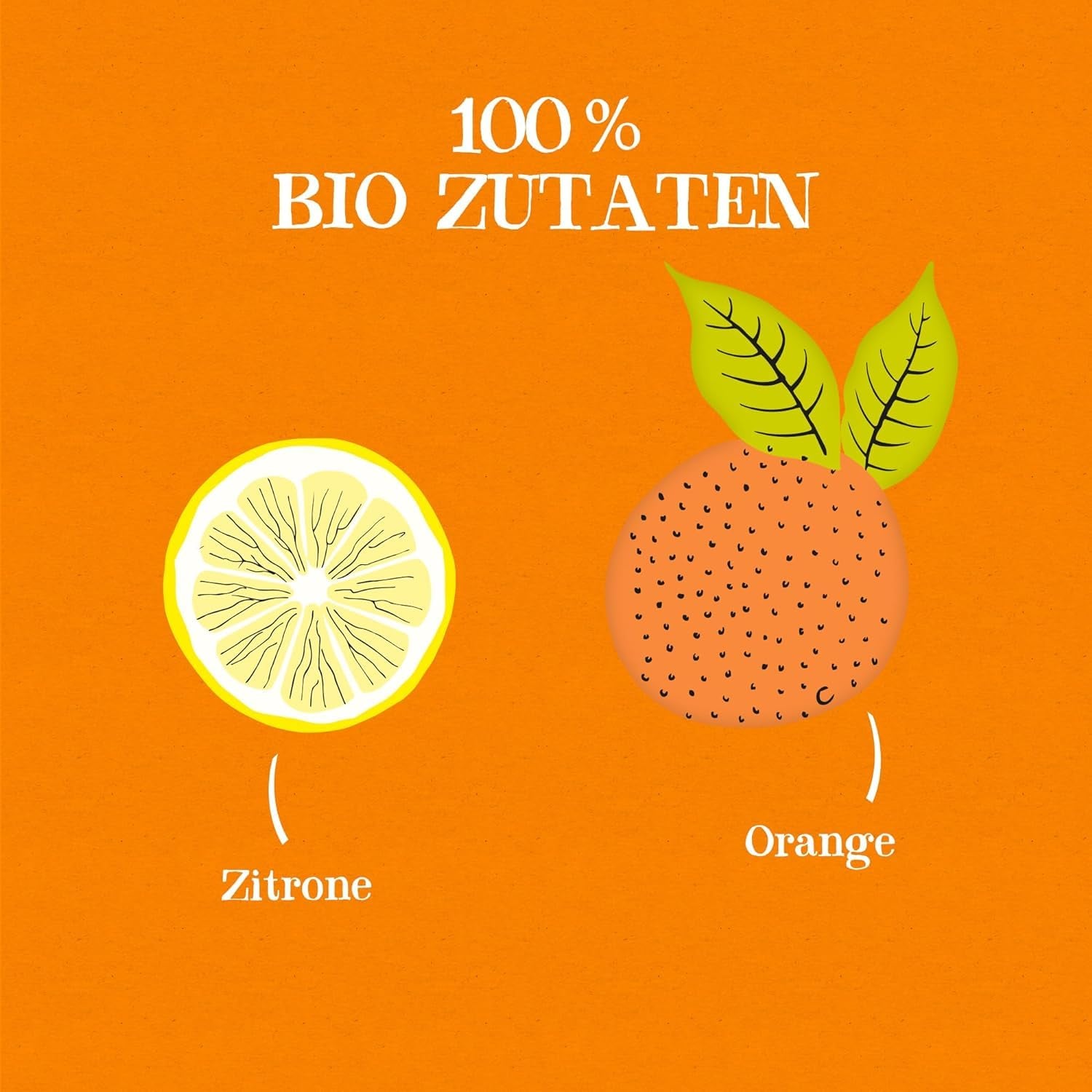 CUPPER Ekologiskt fruktte "Orange & Lemon Infusion", 20 oblekta tepåsar, ekologiskt, rättvis handel