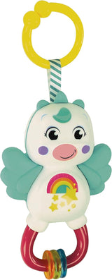 Clementoni 17778 - Little Unicorn Rattle - Sonaglio Neonato Con Massaggiagengive, Giocattolo Bambini 3 Mesi, Rafforza Le Capacità Motorie E Sensoriali - Made in Italy Jucarii Bebe Naty Shop Standardtitel
