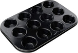 Dr. Oetker - Traditionell bakplåt i aluminium med non-stick beläggning (färg: svart), 1 st. Formar och bakplåtar Naty Shop