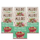 Allos Osötad fikon- och hallongröt, Set 6 x 500 gram Spannmål Naty Shop Hallongröt med fikon