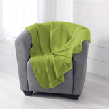 Douceur D'Intérieur, Milou fleecefilt antikrosa, 125 X 150 Cm Sängar och filtar Douceur d'Intérieur Olive 125 X 150 Cm