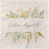 Grafik Werkstatt Serviettes Mit Spruch Groß | 20 stycken | 16,5 X 16,5 cm | Grå | smaklig måltid!
