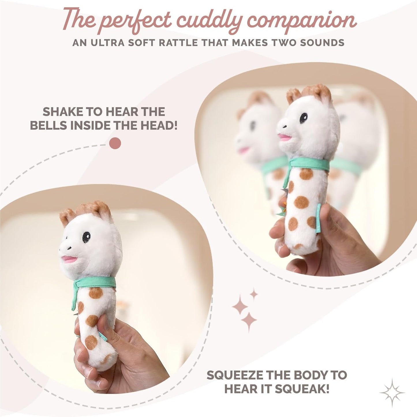 Sophie the giraffe födelsedagspresentset Sophiesticated rattling pouet 00012 Toys Bebe Naty Shop