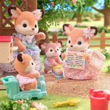 Sylvanian Families 5800 Deer Twins, Animal Figure Playset, Forest Animal Figures, Leksak för åldrarna 3 och uppåt