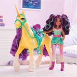Unicorn Academy Ankleidepuppe Ava - die Originalpuppe zur beliebten Netflix-Serie, 24 cm bred och med 7 tillbehör för fantasifulla rollspel, för Kinder från 4 Jahren
