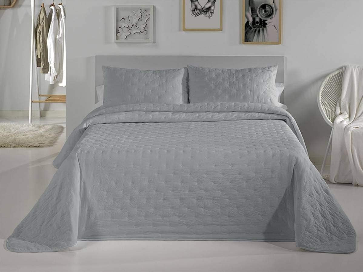 Pierre Cardin 1 Bouti Dots - Säng 90 Cm - Färg Grå C5 Täcken och täcken Naty Shop Grå, C5 Säng 90 Cm