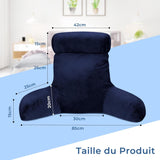 INFANZIA ergonomisk läskudde med armstöd, ryggstöd, marinblå