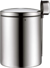 WMF Kult Cromargan kaffesked kaffelåda i rostfritt stål med matt yta 500g och 1 liters förvaringsburk i glas Depå diskmaskin säker Matförvaringslådor Naty Shop