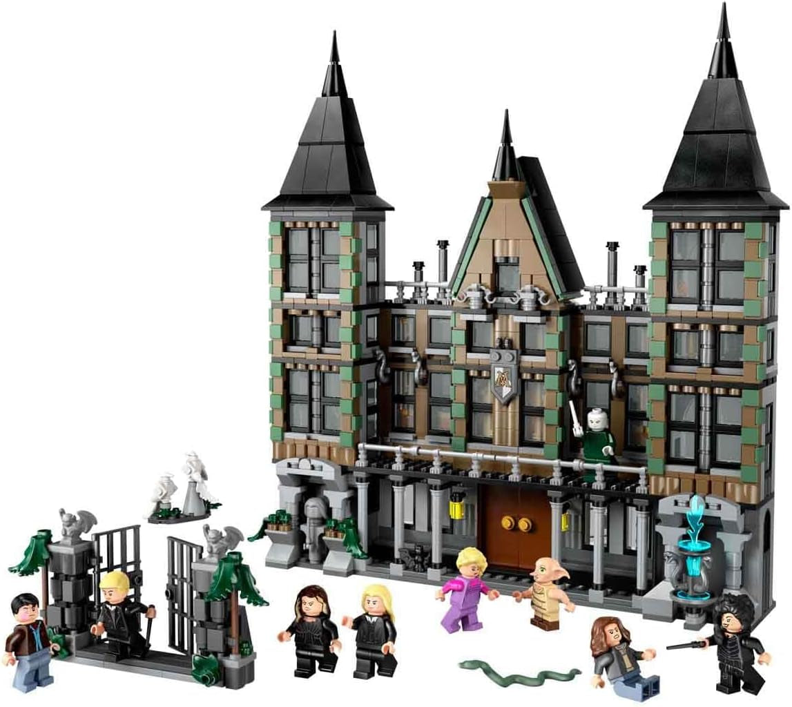 LEGO Harry Potter Malfoy Family Country Estate, fantastisk leksak att samla och visa upp, present till pojkar, flickor och fans av trollkarlsvärlden, presentidé med 9 minifigurer 76453 Byggset Besuche den LEGO-Store