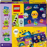 LEGO Classic Creative Space Planets Solsystem Byggmodell för barn Rymdleksak med raket Rymdskepp Planeter och utomjordingar Present för barn 5 år gamla pojkar och flickor 11037 Byggset Beuche den LEGO-Store