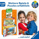 Ravensburger barnpussel 13411 - Havsdjur på korallrevet - Varför? Varför? Varför? Pussel 150 bitar XXL + kunskapsaffisch, för barn från 7 år Puzzle Naty Shop