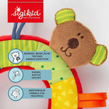 SIGIKID 40490 Aktiv ring Babyaktivitet PlayQ Leksak för flickor och pojkar rekommenderas för barn från 3 månader flerfärgad Babyleksaker Naty Shop