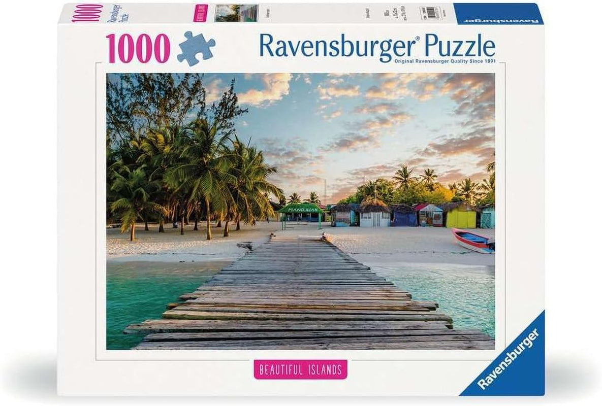 Ravensburger Puzzle Beautiful Islands 16912 - Caribbean Island - 1000 bitars pussel för vuxna och barn över 14 Pussel Naty Shop Ny design