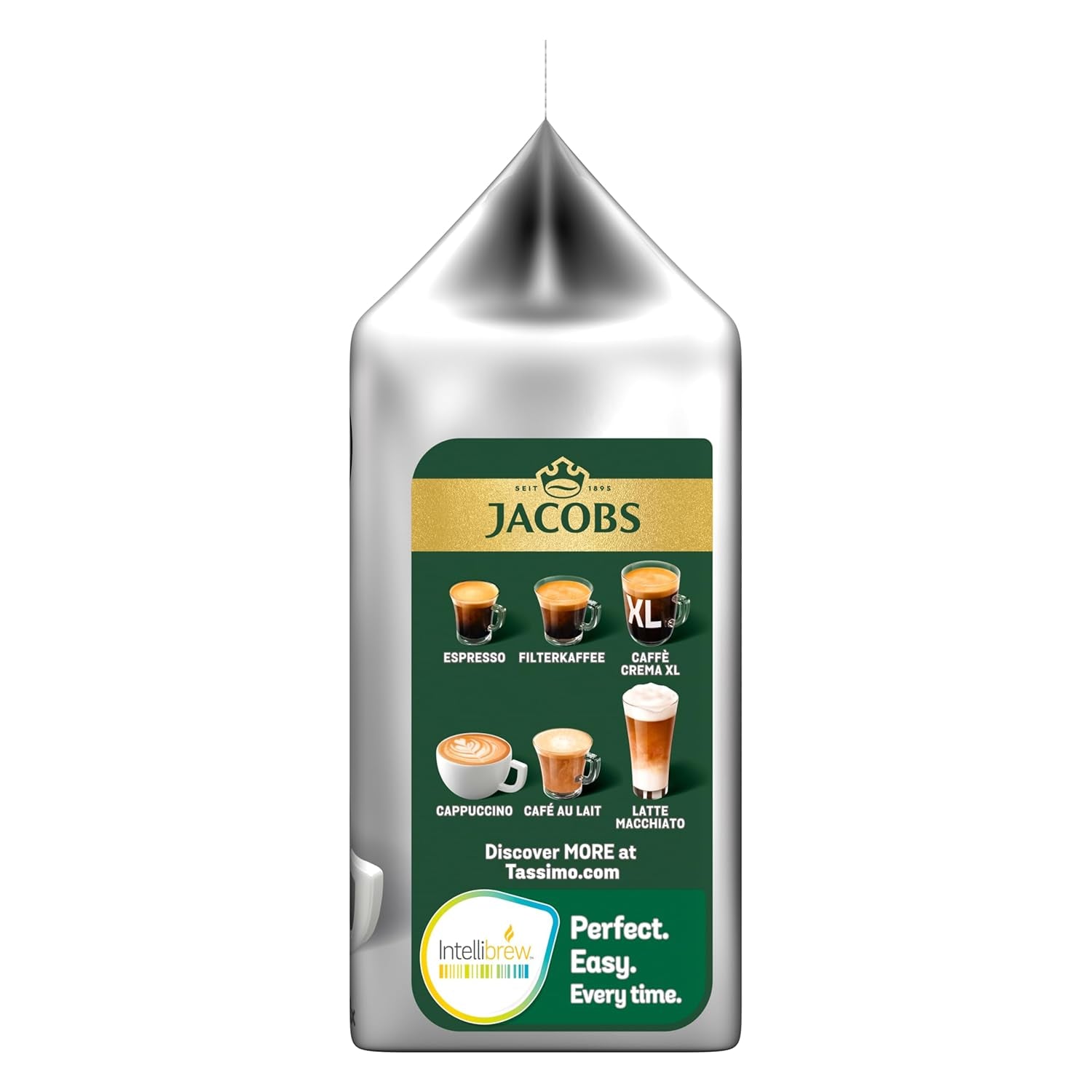 Tassimo Kapseln Jacobs Cappuccino Classico, 5 x 8 dynor, 40 Kaffeekapseln