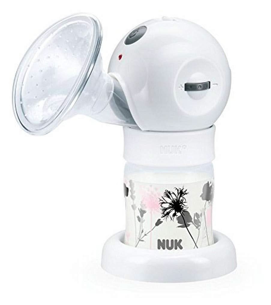 Elektrisk bröstpump Nuk Luna Tillbehör Mat och Amning Baby Naty Shop Vit 1 st