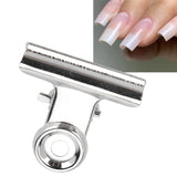 10 st Nagelklämmor Metallklämma Nagelförlängningsklämma Nagelkonstverktyg Glasfiberfixare Nagelkonsttillbehör Hållbar praktisk utrustning Hemma Gör-det-självsalong