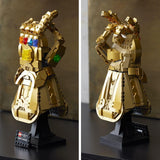 LEGO 76191 Marvel Super Heroes Infinity Glove Avengers Thanos Glove Model Building Set för vuxna Fan objekt Present för män Kvinnor Henne Honom Byggset Besuche den LEGO-Store