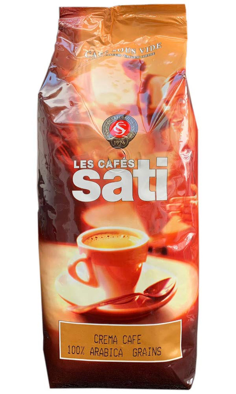 Café Sati Crema 100% Arabica - Kaffebönor för helautomatiska kaffemaskiner
