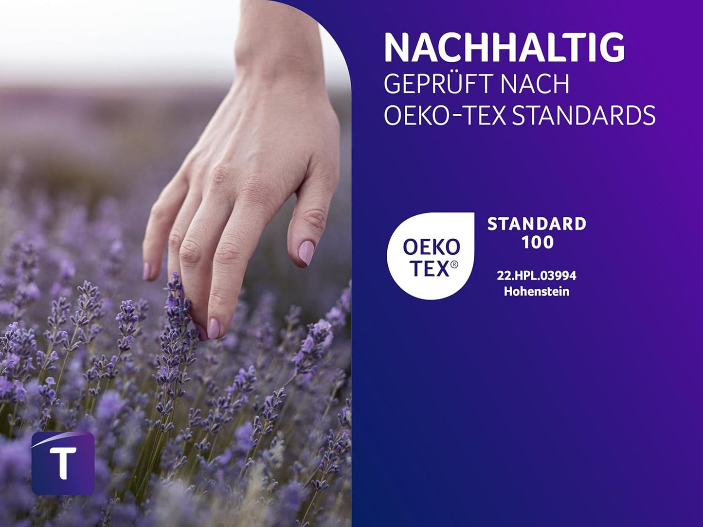 Traumnacht ortopedisk rygg-/ländkudde med viskoelastisk skumkärna och hudvänligt mikrofleeceöverdrag, Oeko-Tex certifierad, tillverkad enligt tyska kvalitetsstandarder