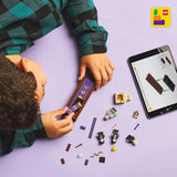 LEGO Harry Potter Hogwarts Castle: Duellklubbbyggnadsset med 4 minifigurer inkl. Draco Malfoy, Gilderoy Lockhart & Severus Snape, set Med funktion För pojkar och flickor i åldern 8+ 76441 Byggset Besuche den LEGO-Store
