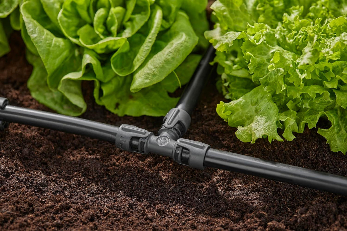 Gardena mikrodroppbevattningssystem T-Piece 13 mm (1/2"): Anslutning för 13 mm matarrör, T-gren, automatisk bevattning, återanvändbar (13201-20)