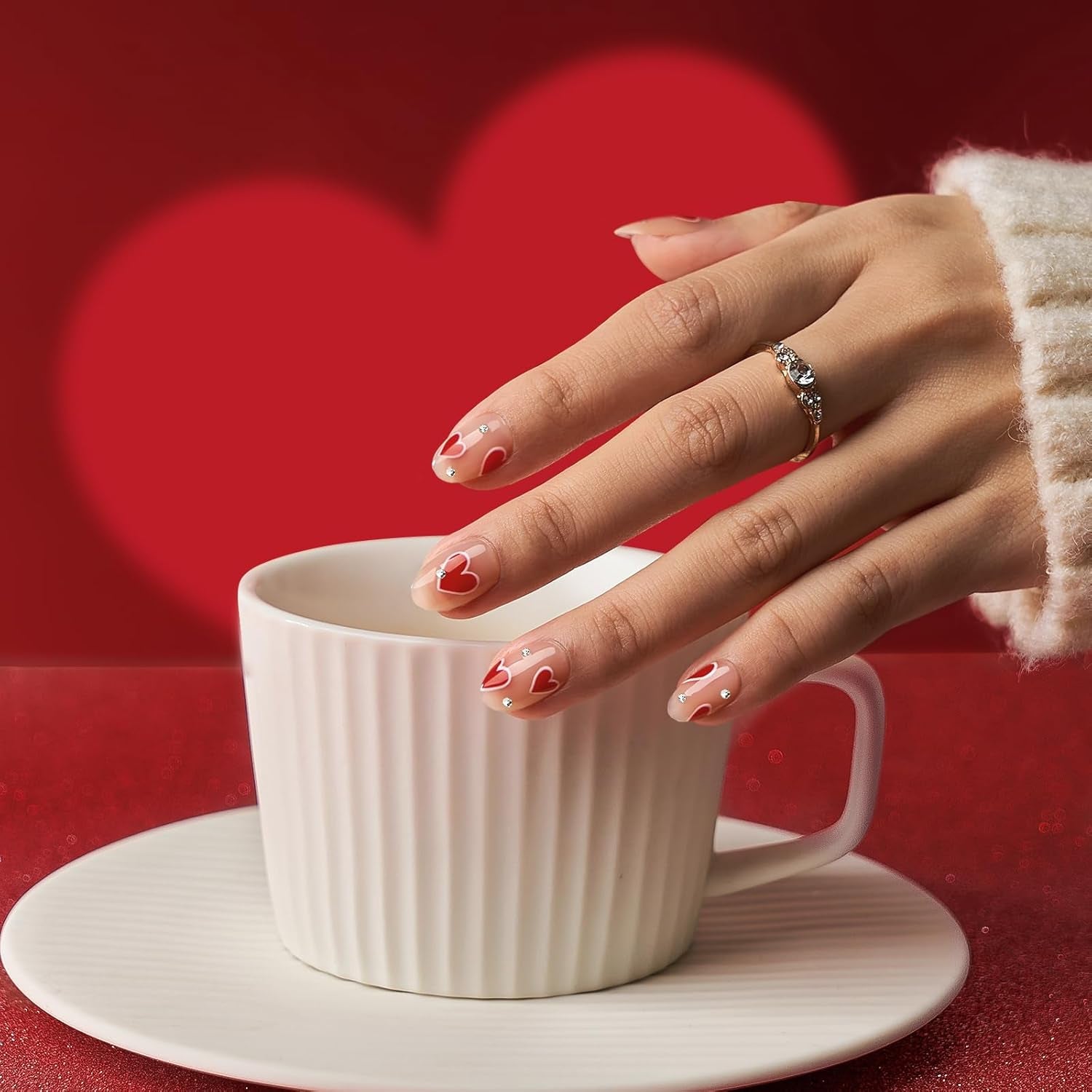 Btartbox Extra Korta Soft Gel Nails Heltäckande Mandel Korta Nagelspetsar 160 st Fördesignade XCOATTIPS konstgjorda naglar Mandel Korta nageltips för nagelförlängning