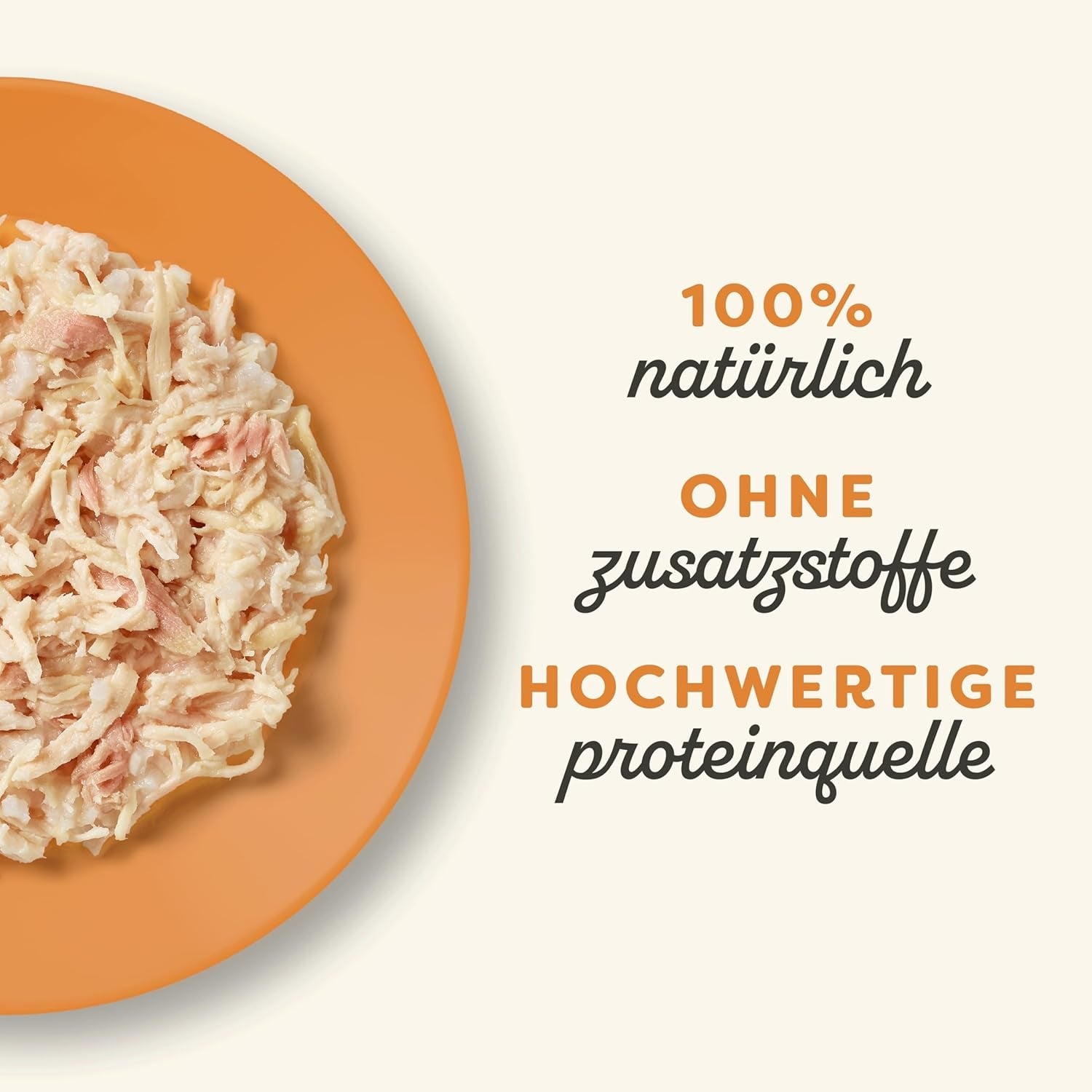 Applaws 100% naturliga Nassfutter für Katzen, Hühnerbrust mit Tunfischfilet in Brühe - Packung mit 12 x 70g Beuteln