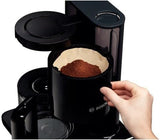 Bosch Styline TKA8013 Filter Espressomaskin, Aromsensor, 1,25 L Aroma Konserverande glaskaraff, 10-15 koppar, Automatisk avstängning, Avkalkningssystem, Anti-droppsystem, Roterande Filterhållare, 1160W, Svart