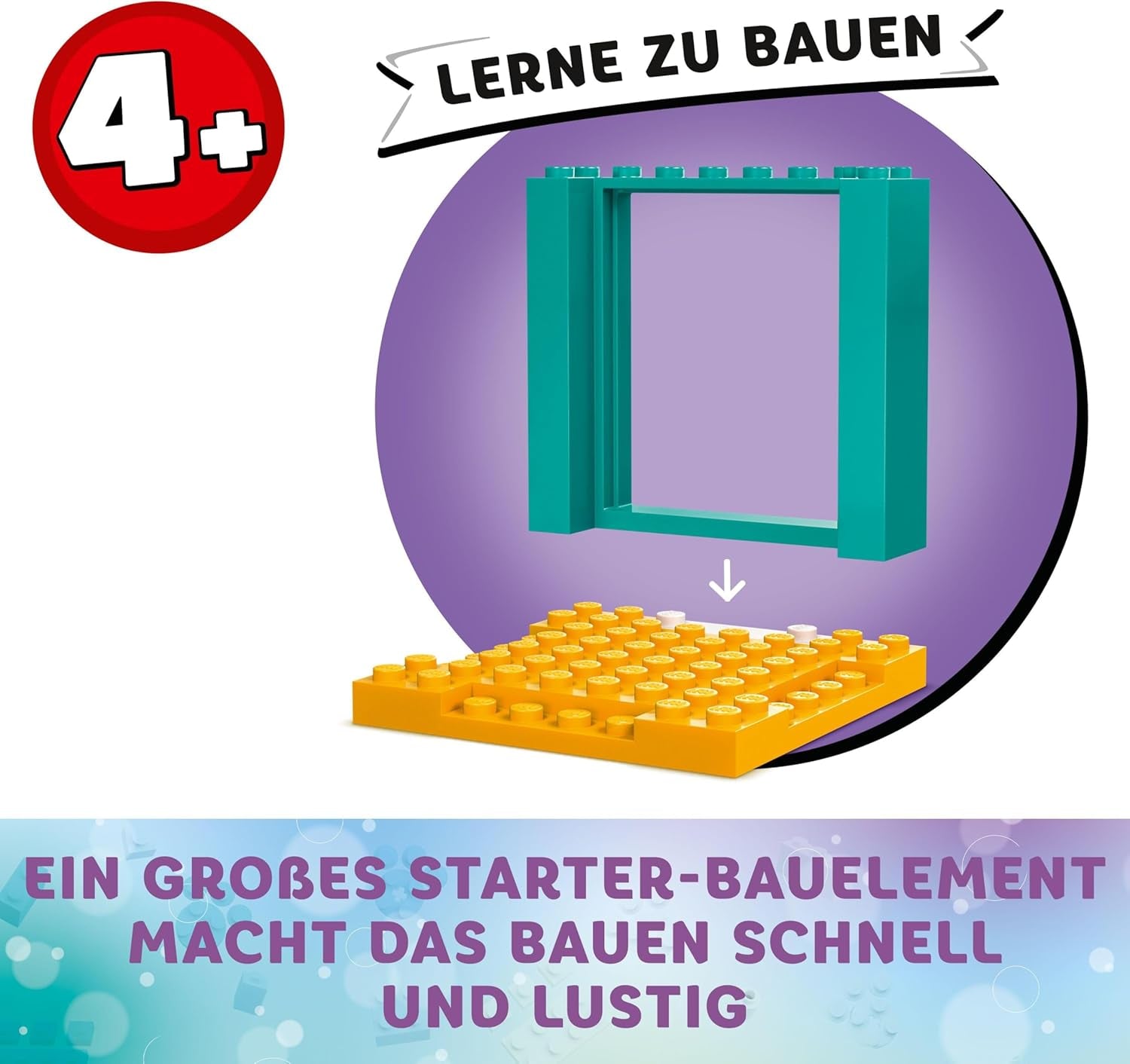 LEGO 4+ Gabbys dockskåp Hantverksnöje med babylåda, rollspelsset, skapande konst och hantverksset för flickor och pojkar 4 år gamla, modell leksakshus 10795 Byggset Beuche den LEGO-Store