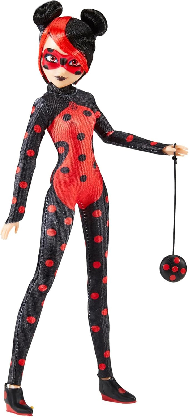 Bandai - Miraculous Ladybug - Docka Marinette Color Change Surprise - Miraculous Jointed Doll, 26 Cm + 3 överraskningar - Slumpmässigt mönster - P50390 Naty Shop Shadybug Dolls
