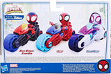 SPIDEY och HANS FANTASTISKA VÄNNER Marvel Spidey Motorcykelfigurleksak för pojkar och flickor från 3 år och uppåt Actionfigurer Naty Shop