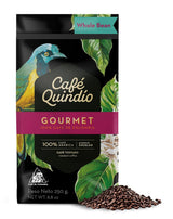 Cafe Quindio Gourmet - specialkaffe - 100 % Arabica kaffebönor, Colombia, 250 g - perfekt för portafiltermaskiner, helautomatiska maskiner, filterkaffe eller fransk press