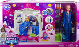 Barbie GXF27 - Rymdstationsrymdäventyr, rymddocka, valp, arbetsstation, rymdscener, 20 tillbehör, presentleksak för barn från 3 år och uppåt