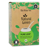 Delicatino - Naturligt grönt PURE LEAF 500G, ekologisk yerba mate stamfri, färsk och rökfri, ekologiskt odlad, vakuumförpackad för maximal fräschör