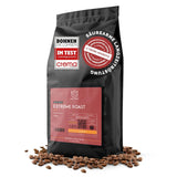 KING'S COFFEE - EXTREME ROAST - Espresso Intenso bönor - mycket låg syra - liten sats rostning från Italien - kaffebönor för helautomatiska maskiner och portafiltermaskiner - 1 kg